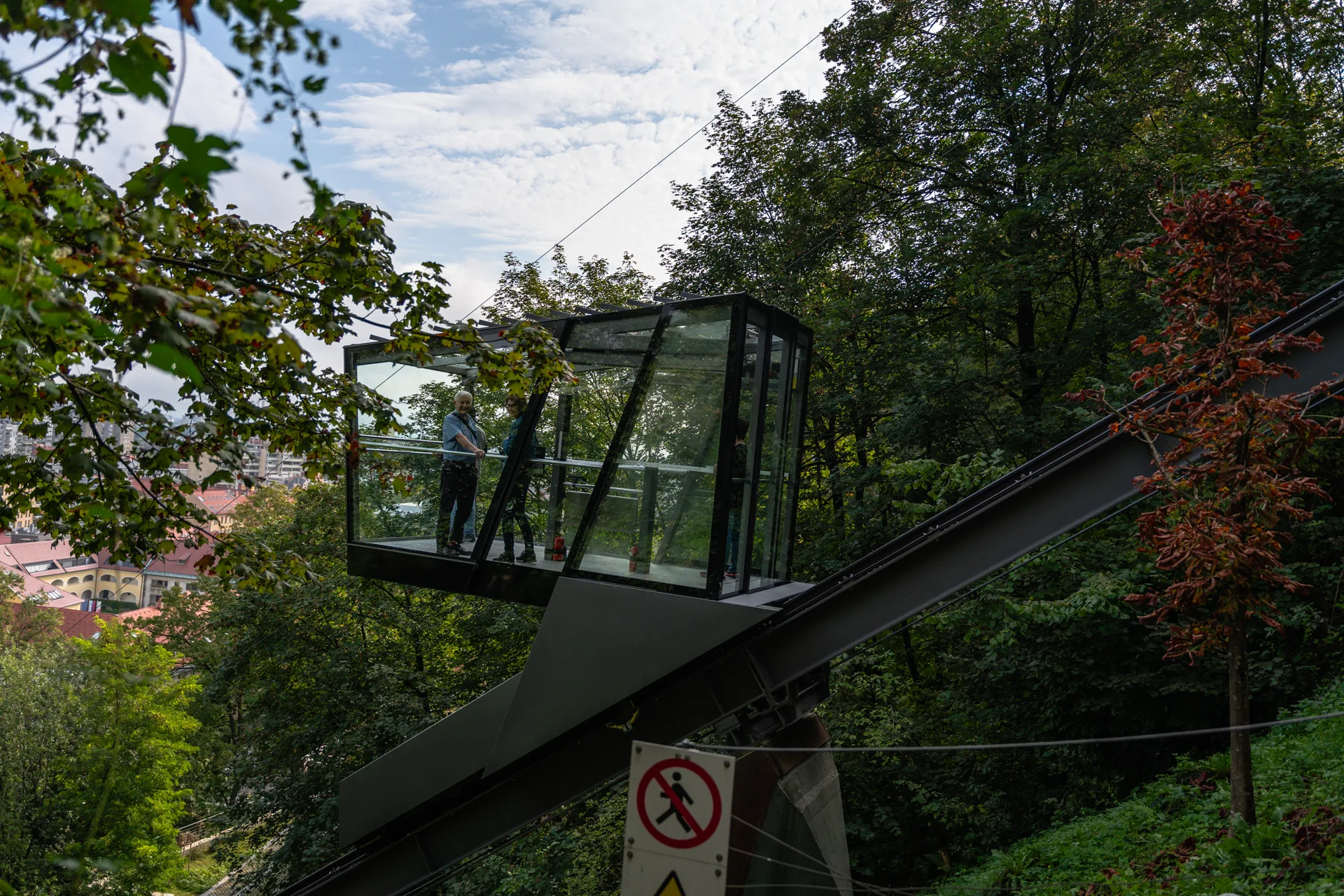 Lublana, stolica Słowenii - Zamek w Lublanie