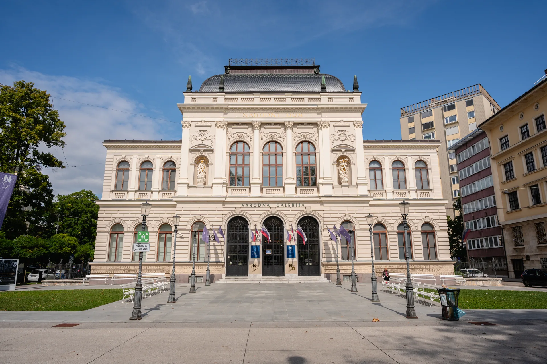 Lublana, stolica Słowenii - Słoweńska Galeria Narodowa