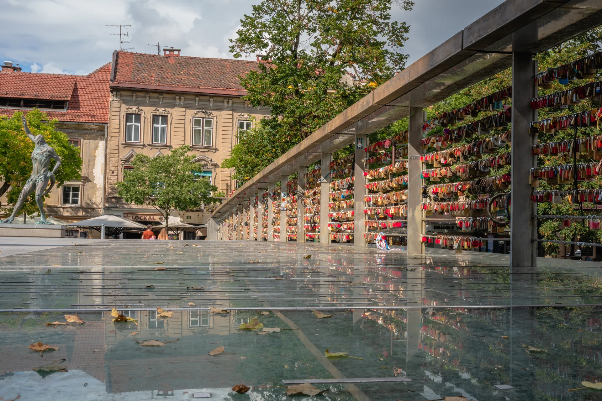 Lublana, stolica Słowenii - Most Rzeźników
