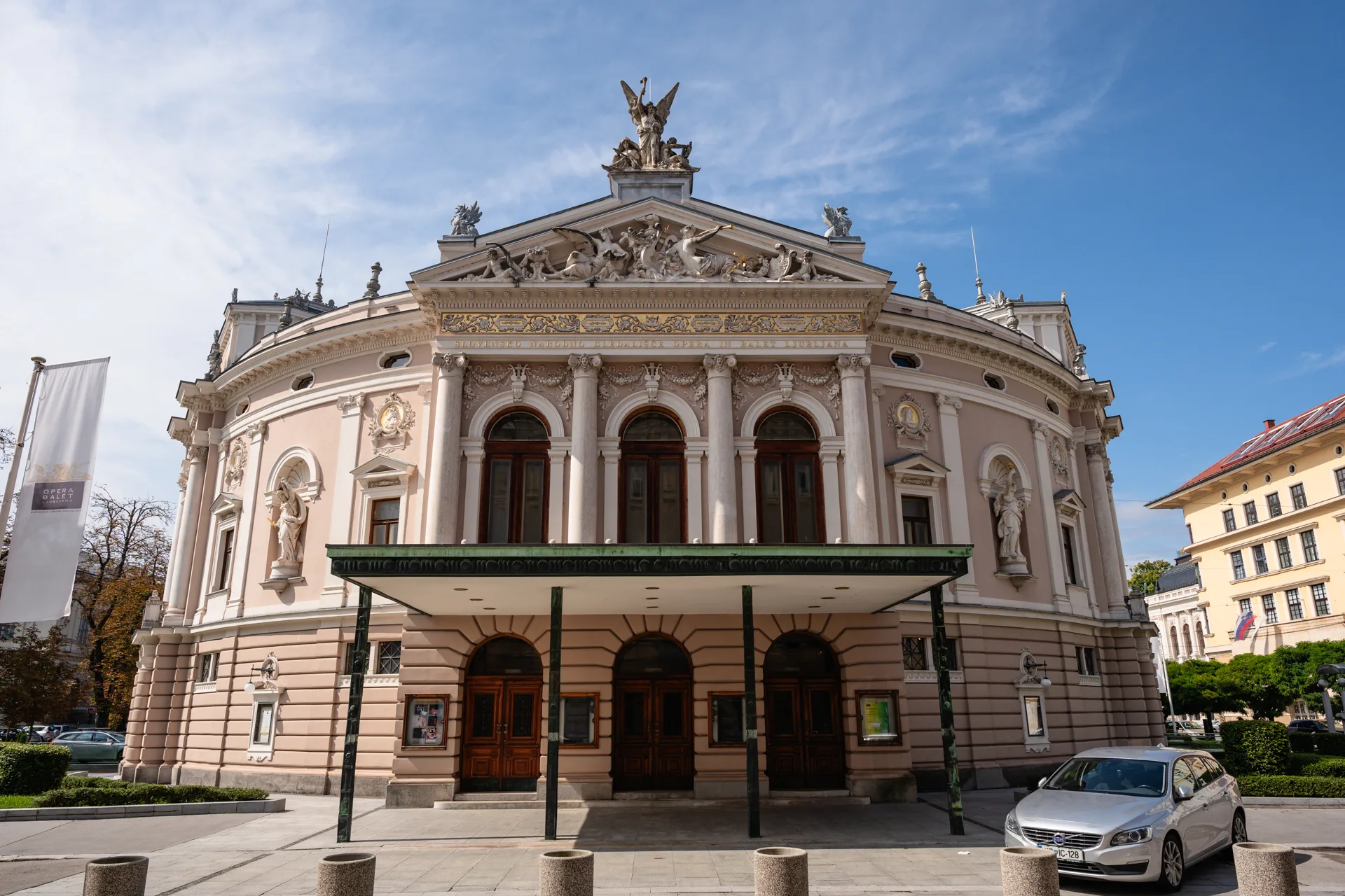 Lublana, stolica Słowenii - Słoweńska Opera Narodowa