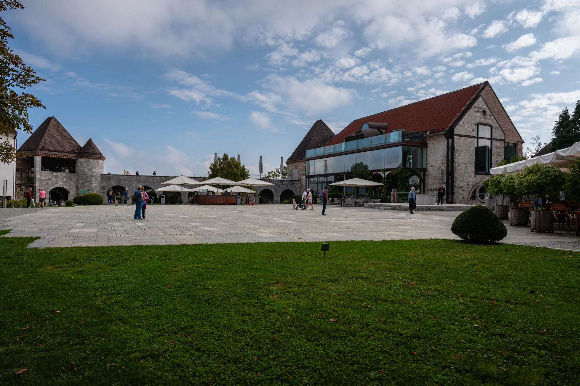 Lublana, stolica Słowenii - Zamek w Lublanie