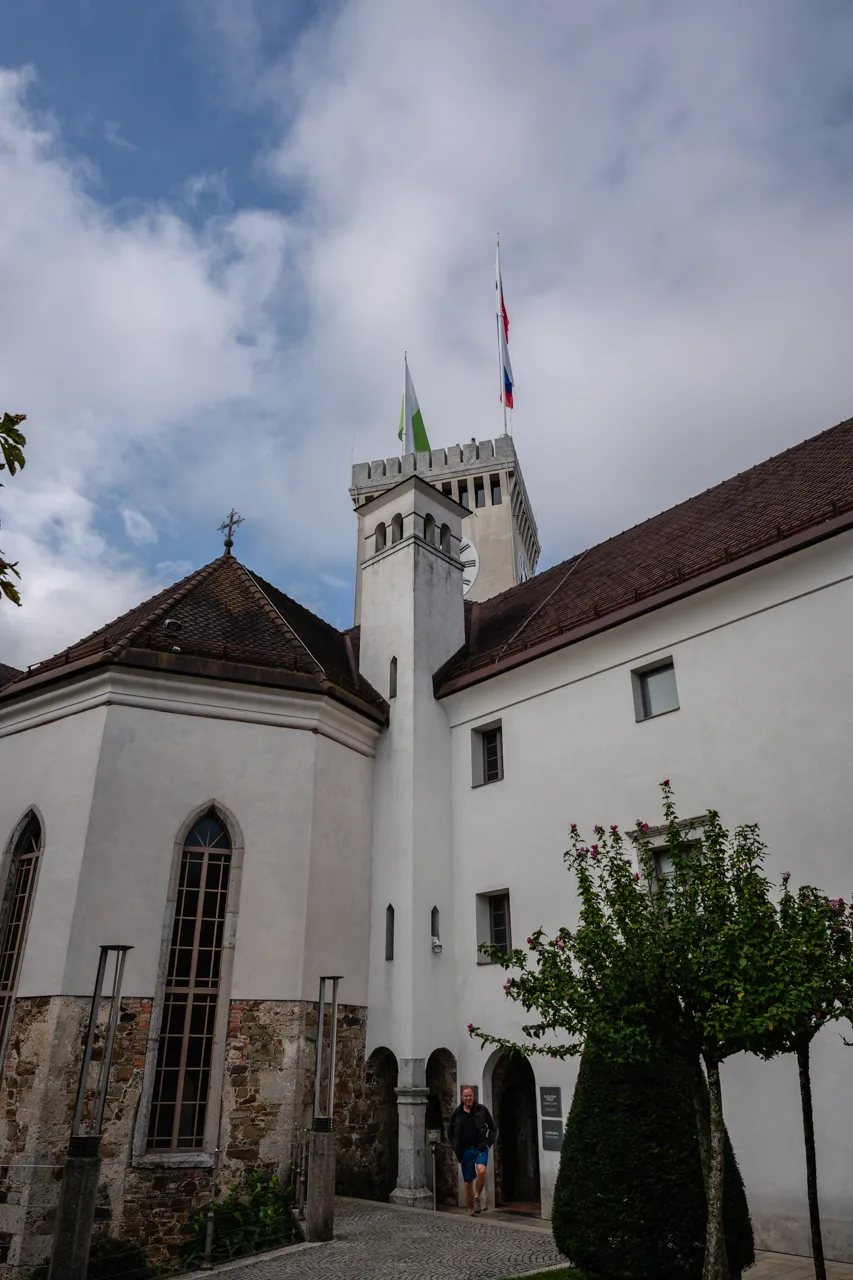 Lublana, stolica Słowenii - Zamek w Lublanie