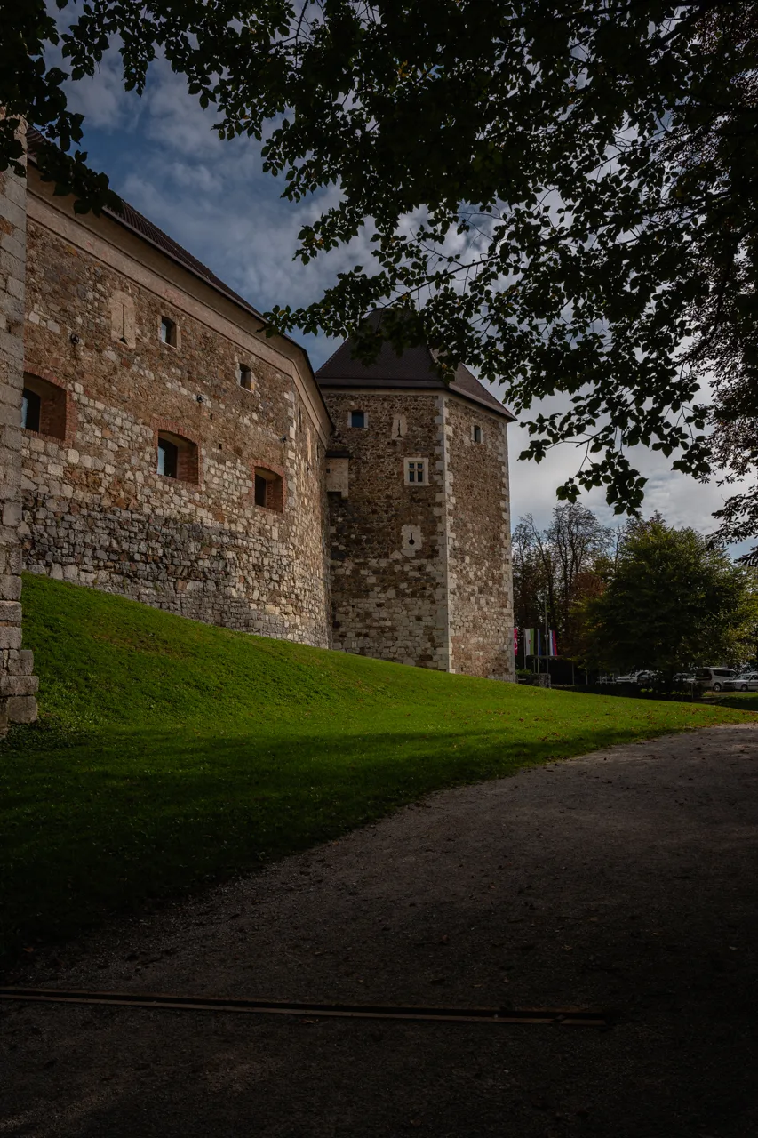 Lublana, stolica Słowenii - Zamek w Lublanie