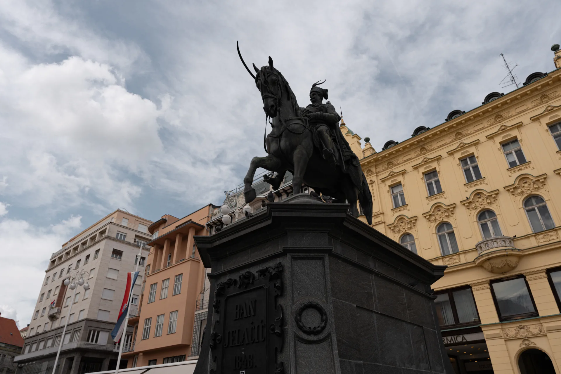 Zagrzeb - Plac bana Josipa Jelačicia