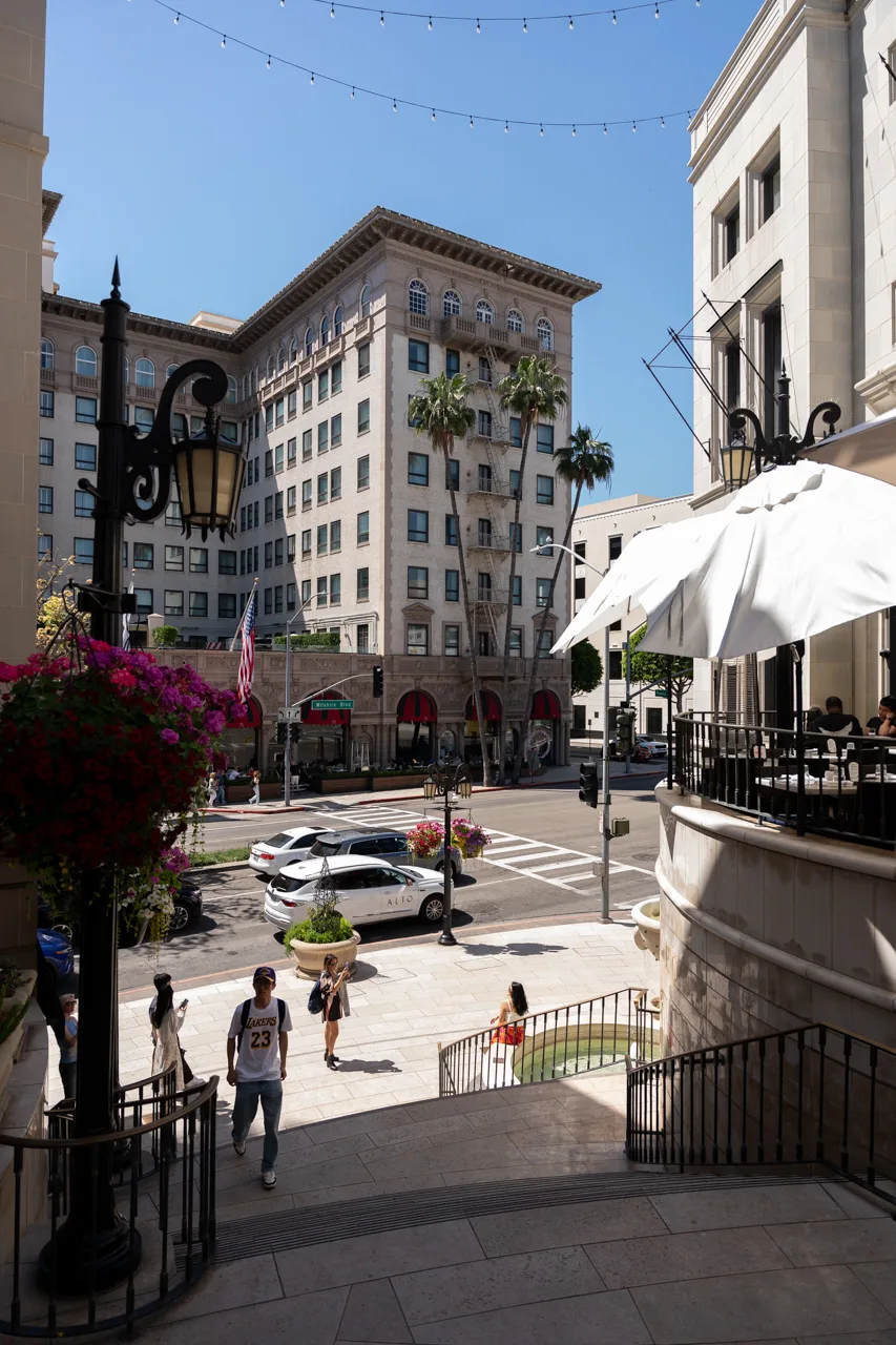 Rodeo Drive w Beverly Hills