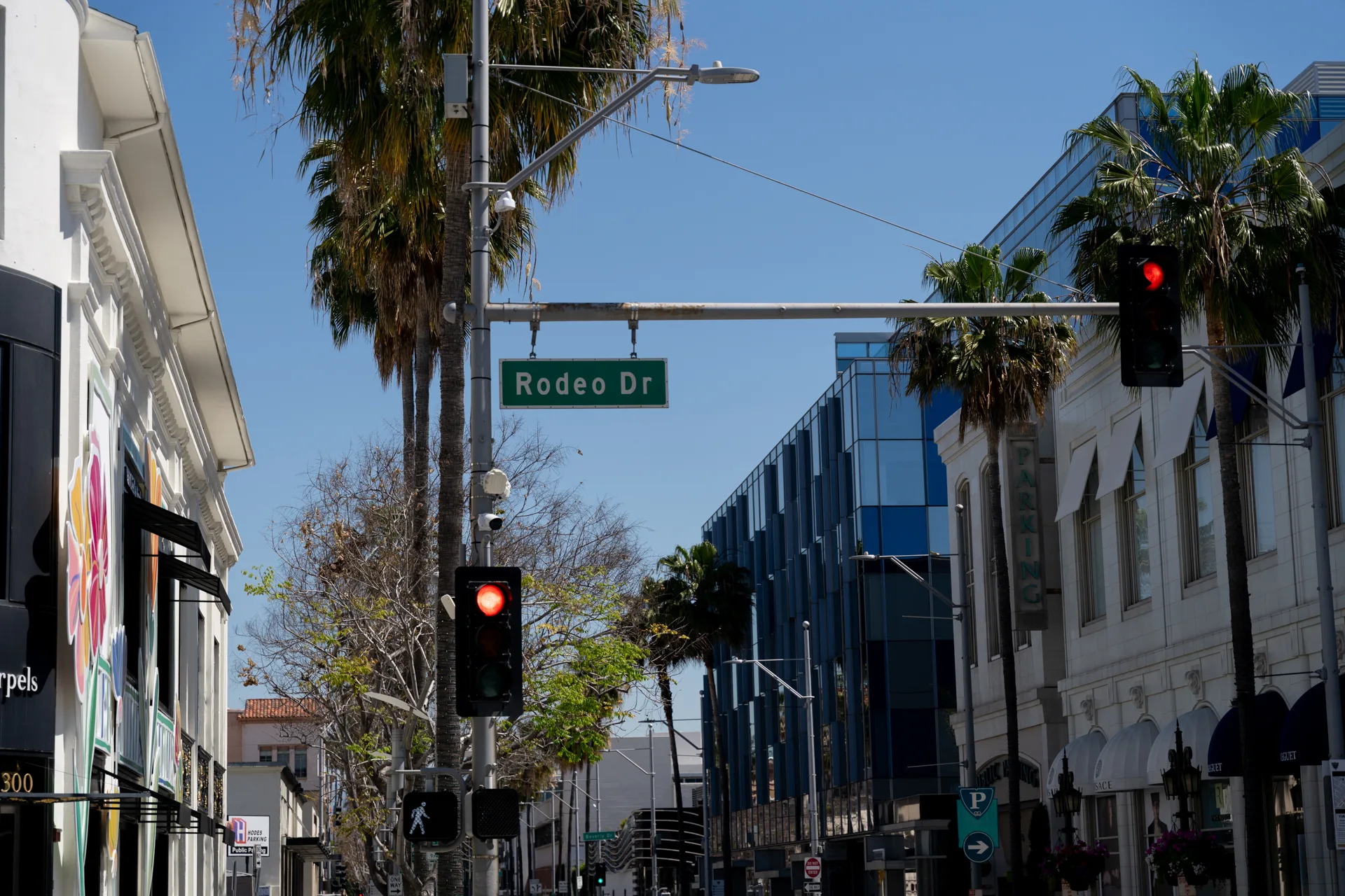 Rodeo Drive w Beverly Hills