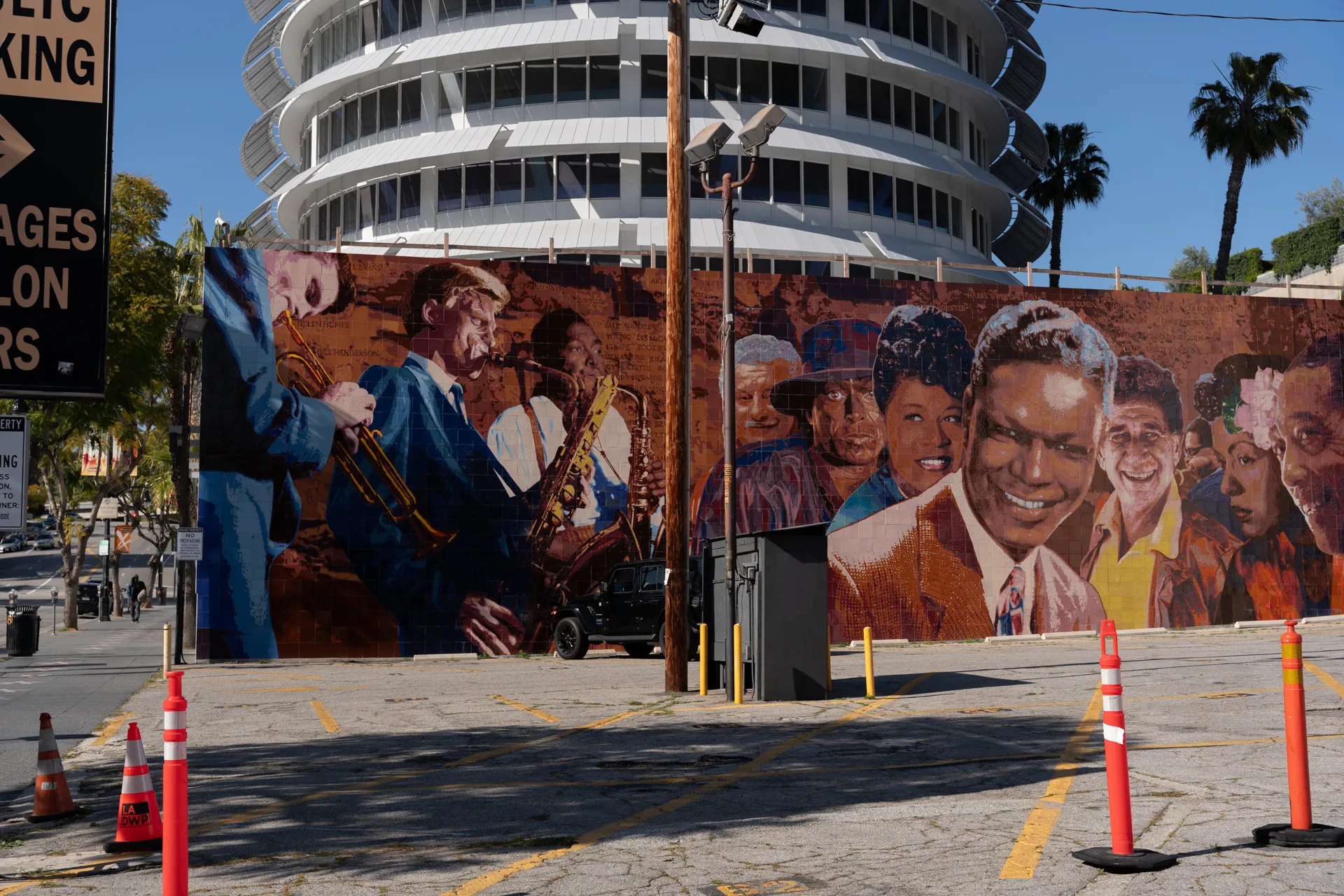 Murale w Downtown Los Angeles