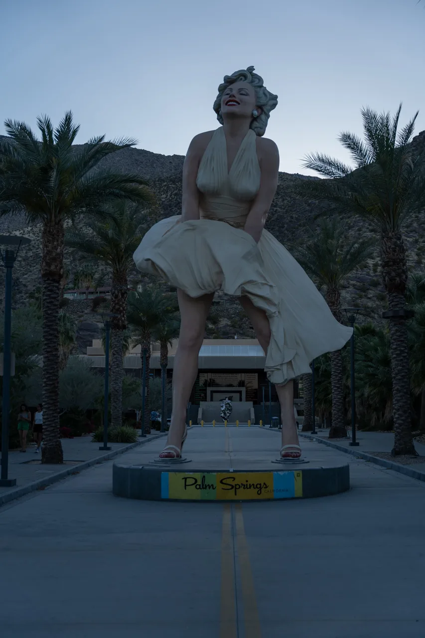 Marilyn Monroe w Palm Springs