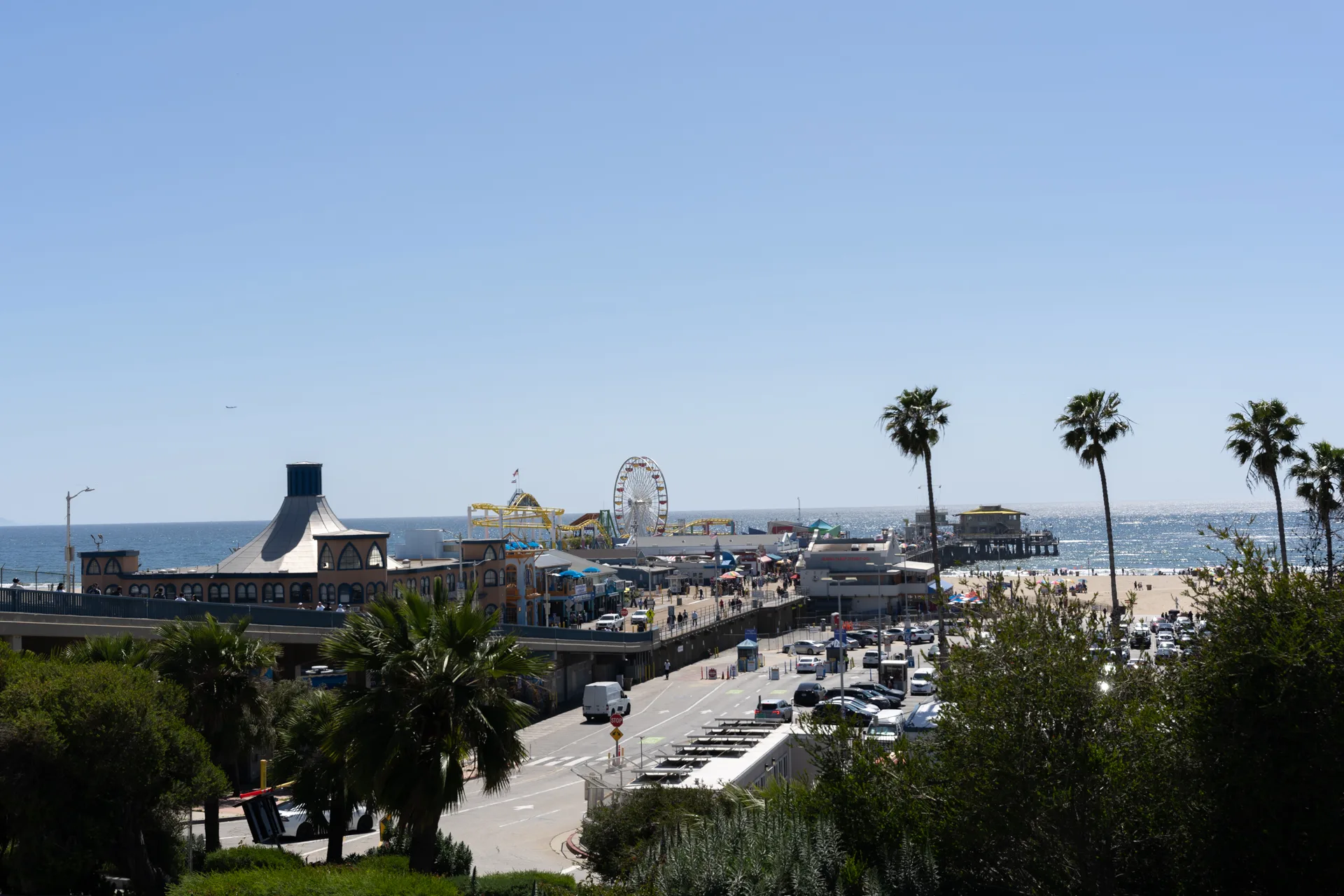 Pacific Park w Santa Monica Pier