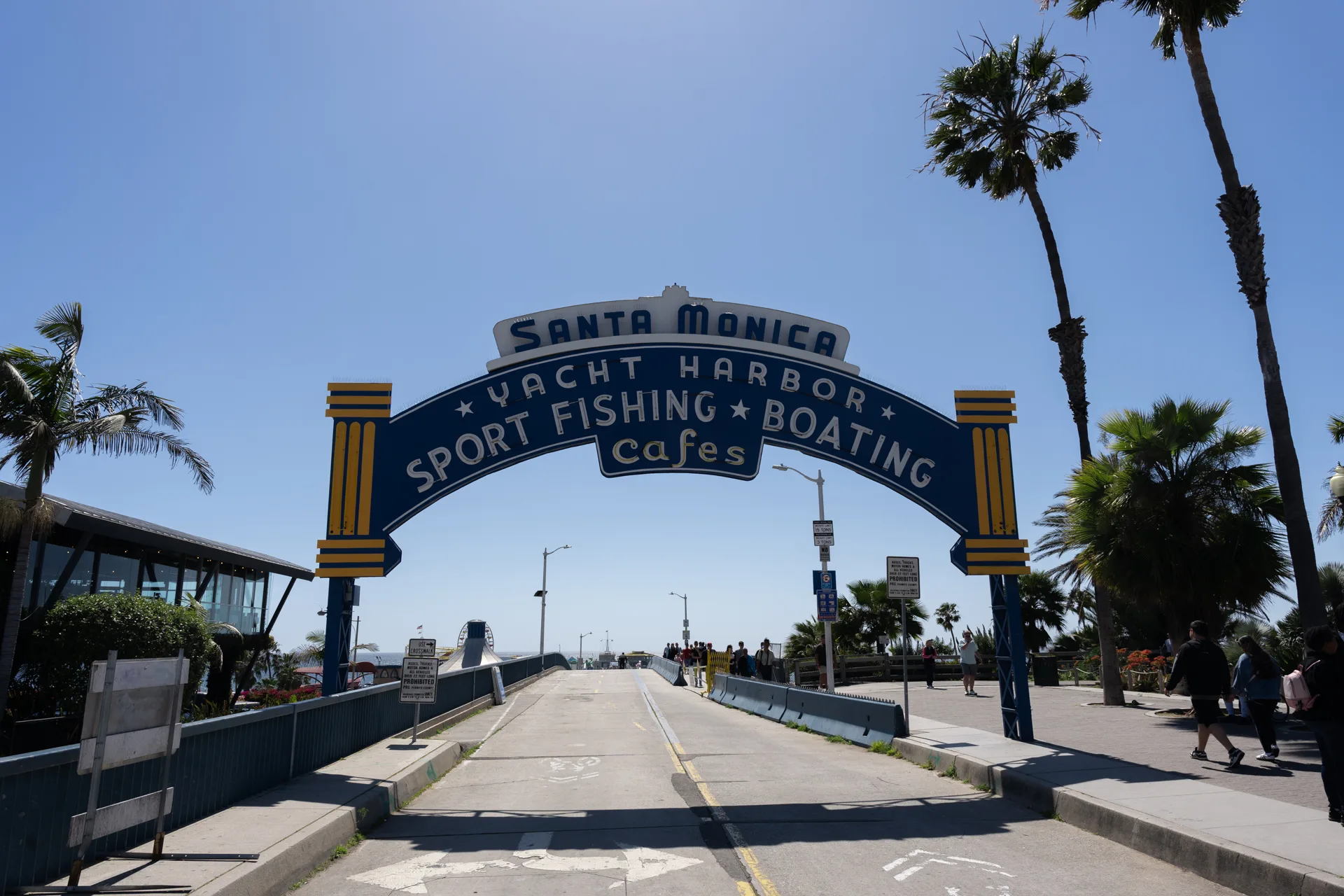 Brama w Santa Monica