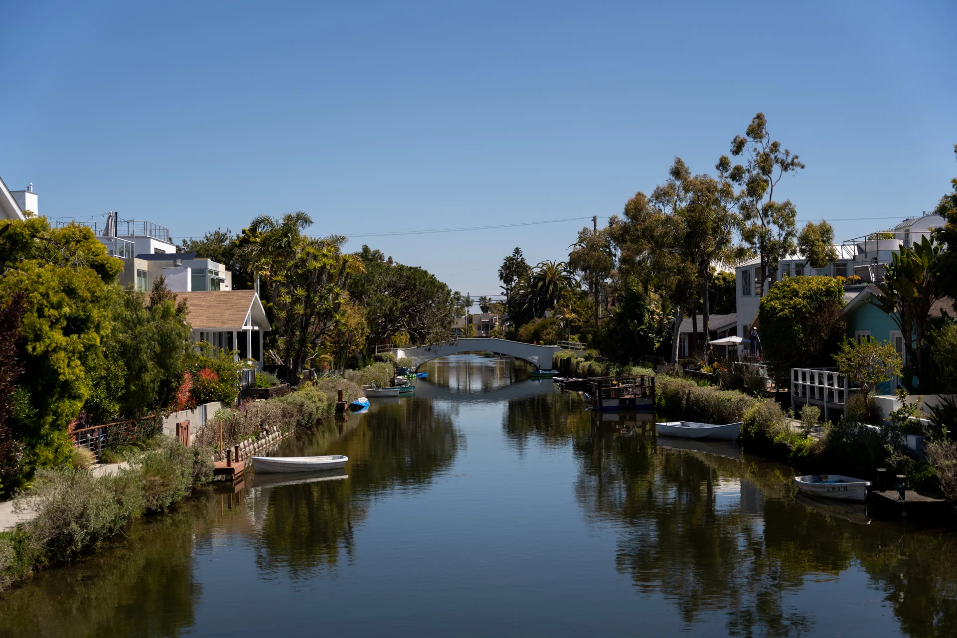 Venice Canal w Los Angeles