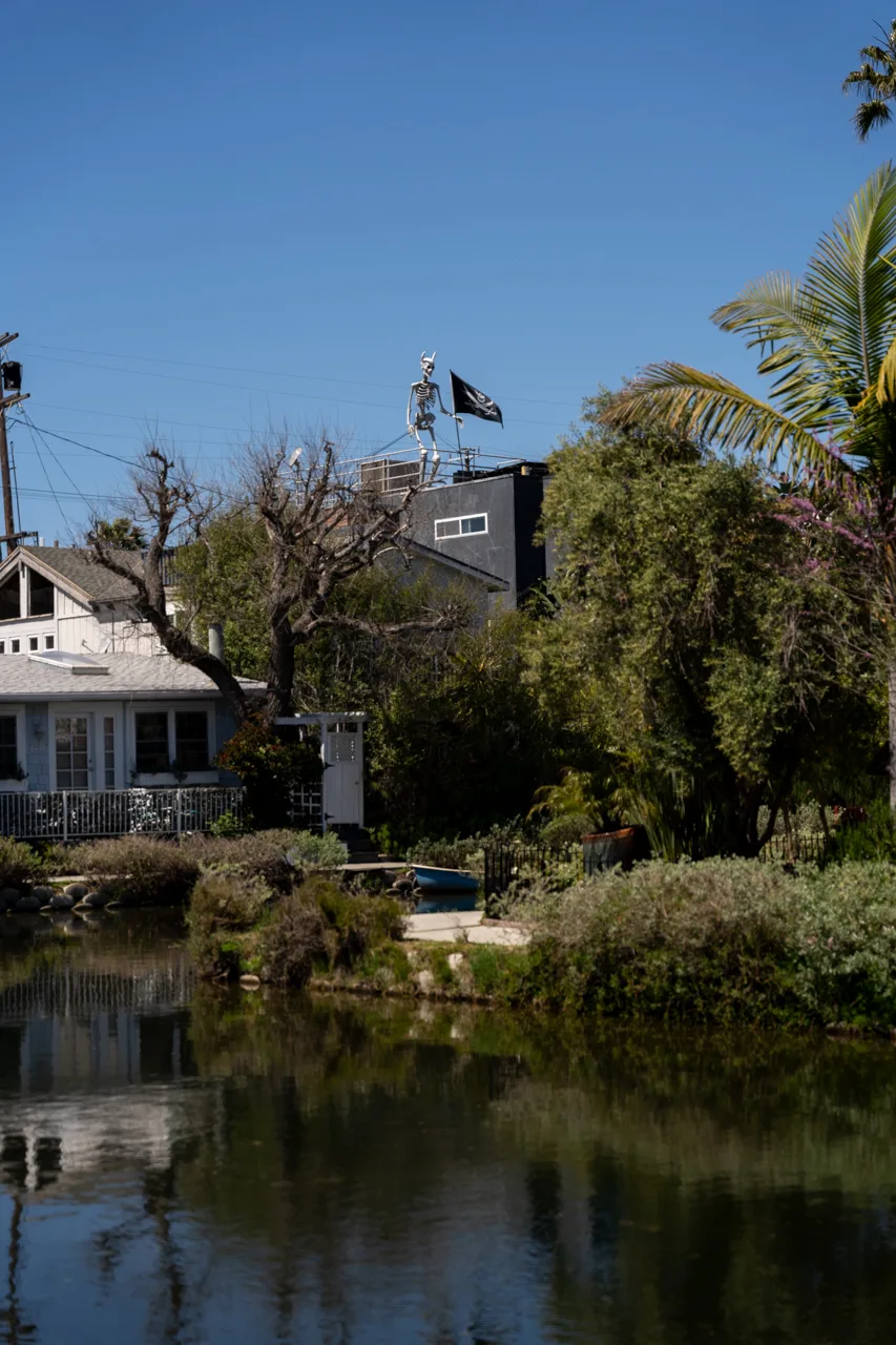 Venice Canal w Los Angeles